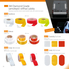 Reflexná fotoluminiscenčná páska - balenie 50 cm Reflexná fotoluminiscenčná páska - balenie 50 cm